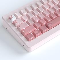 Amazon.co.jp: Tsungup PBT キーキャップ 桜のキーキャップ